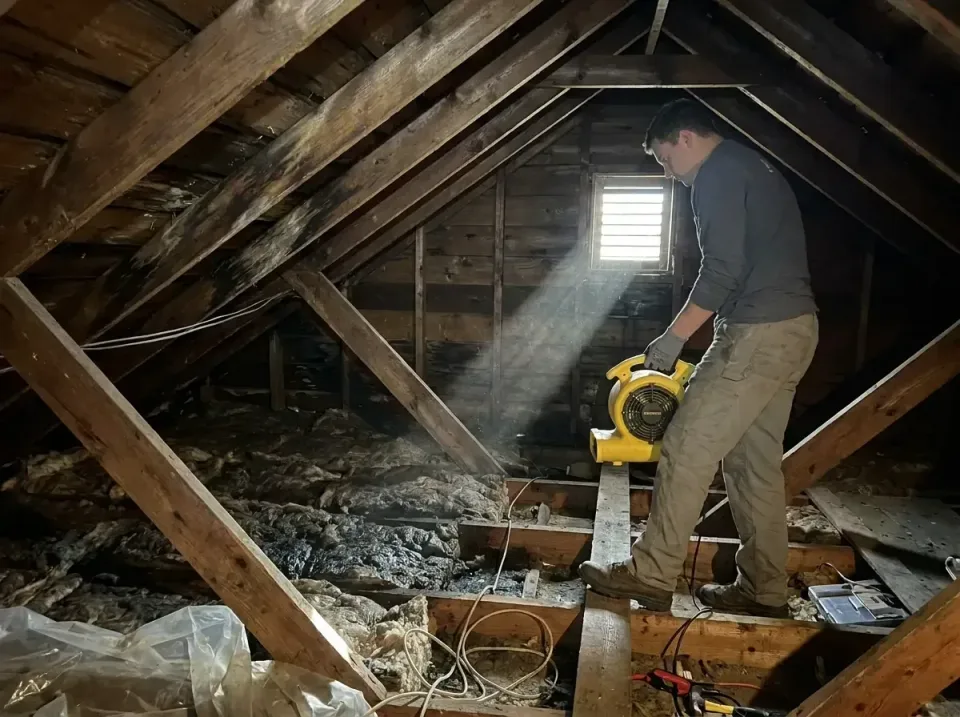 attic-water-damage-drying-proc-007 — frequently asked questions, Emergency Water Extraction & 24/7 Flood Response in Sayrevi…